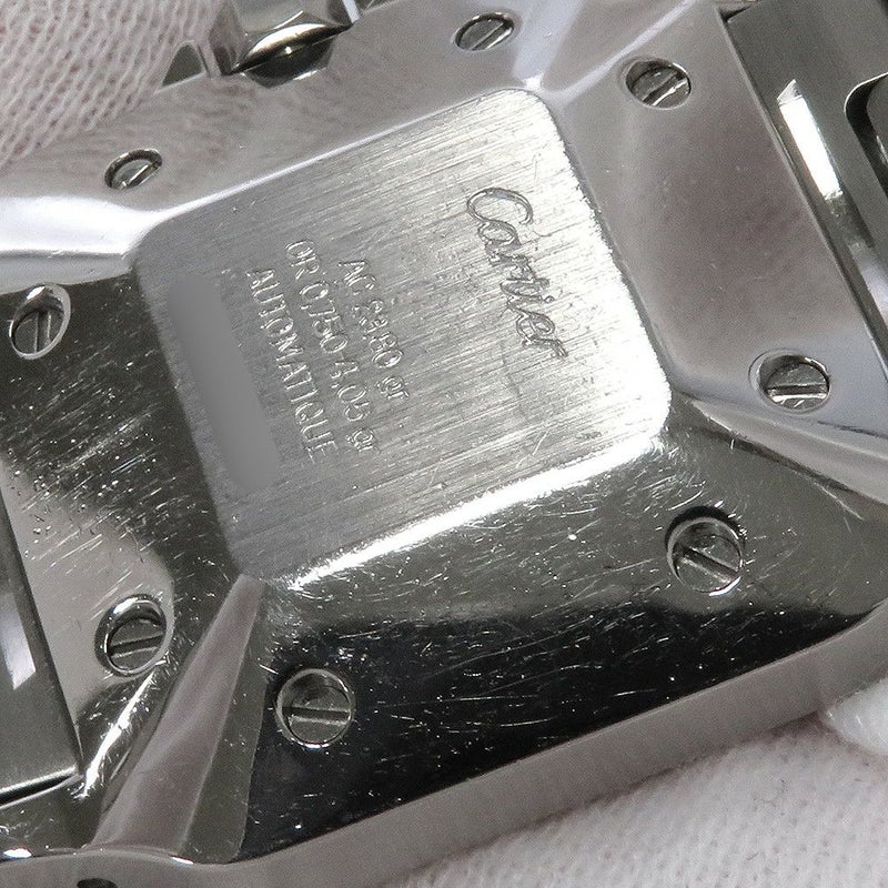 カルティエ サントスガルベ LM W20011C4 Cartier 腕時計 アイボリー文字盤