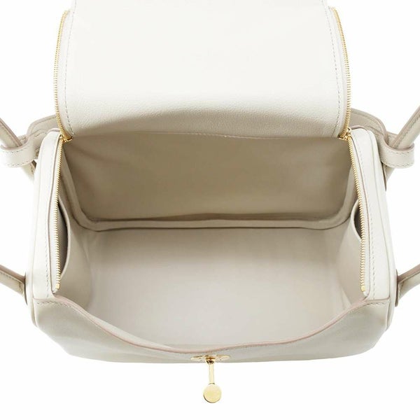 エルメス ハンドバッグ リンディ26 ベトン/ゴールド金具 エバーカラー B刻印 2wayショルダー