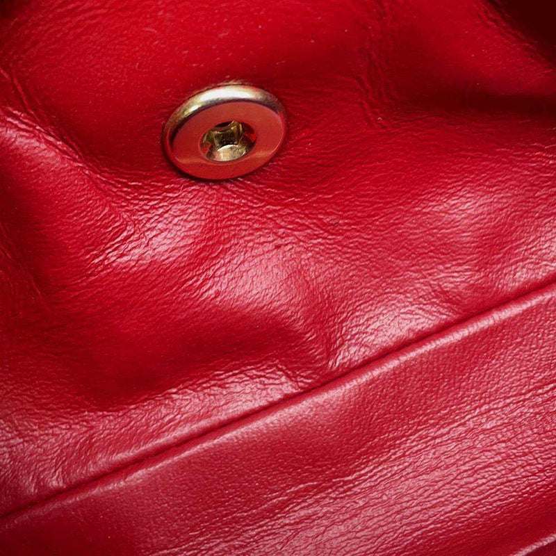 シャネル チェーンショルダーバッグ マトラッセ ココマーク キャビアスキン CHANEL バッグ