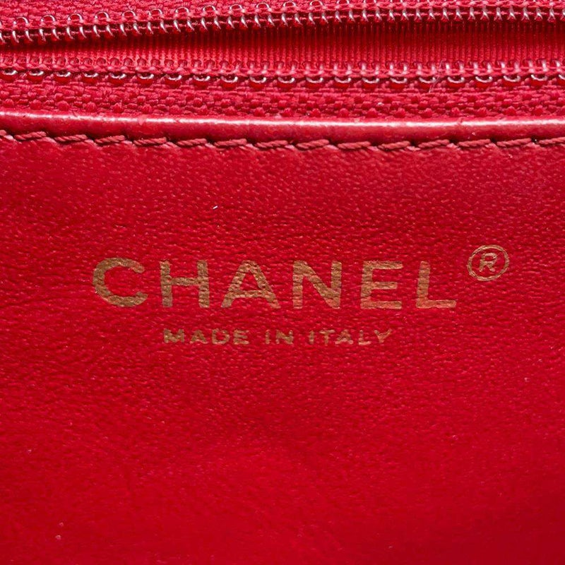 シャネル チェーンショルダーバッグ マトラッセ ココマーク キャビアスキン CHANEL バッグ