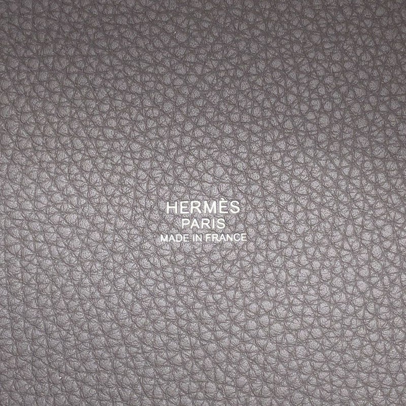 エルメス ハンドバッグ ピコタンロックPM グリメイヤー/シルバー金具 トリヨンクレマンス K刻印
