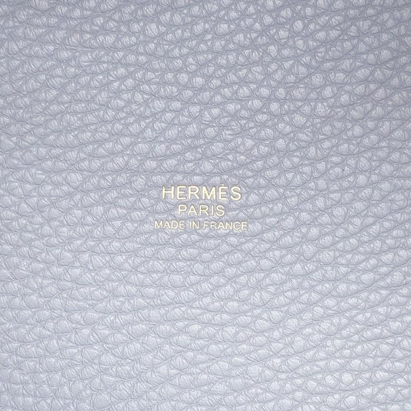 エルメス ハンドバッグ ピコタンロックPM グリパンタン/シャンパンゴールド金具 トリヨンクレマンス K刻印