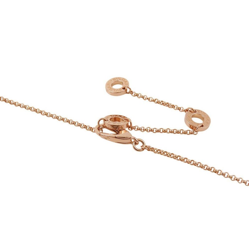 ブルガリ ネックレス ビー・ゼロワン B-zero1 K18PGピンクゴールド ブロンズセラミック 353004 BVLGARI ペンダント