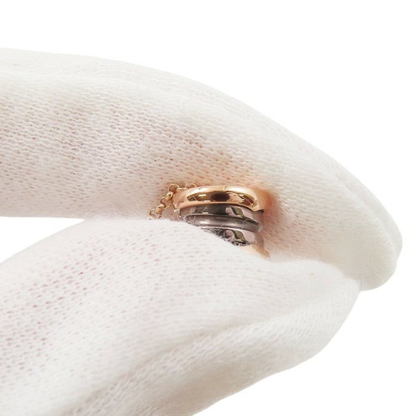 ブルガリ ネックレス ビー・ゼロワン B-zero1 K18PGピンクゴールド ブロンズセラミック 353004 BVLGARI ペンダント