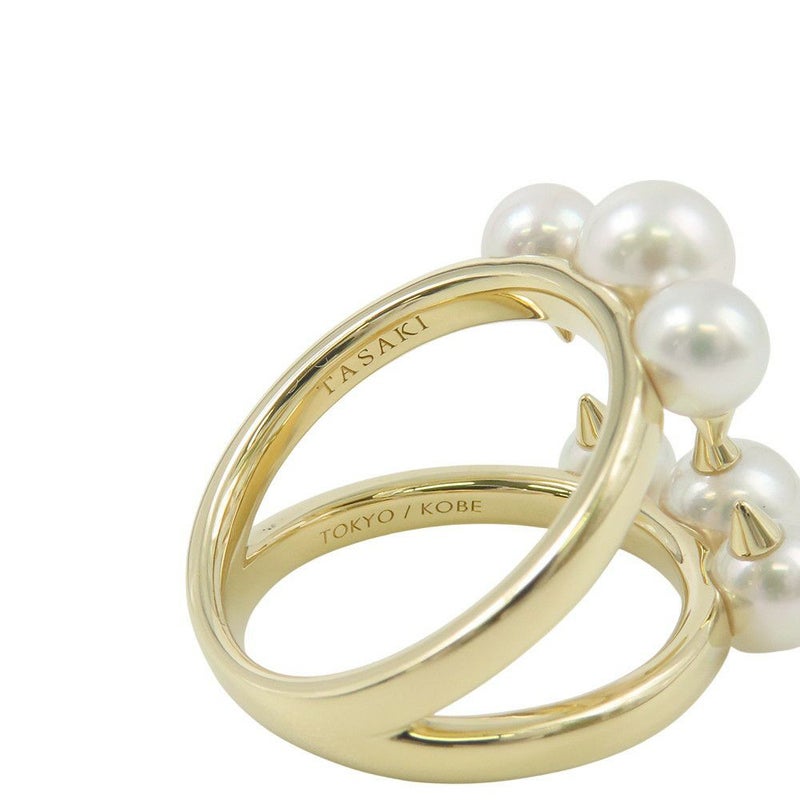 タサキ リング デインジャー シグネチャー あこや真珠 パール K18YGイエローゴールド サイズ約12号 R-4497-18KYG TASAKI 指輪