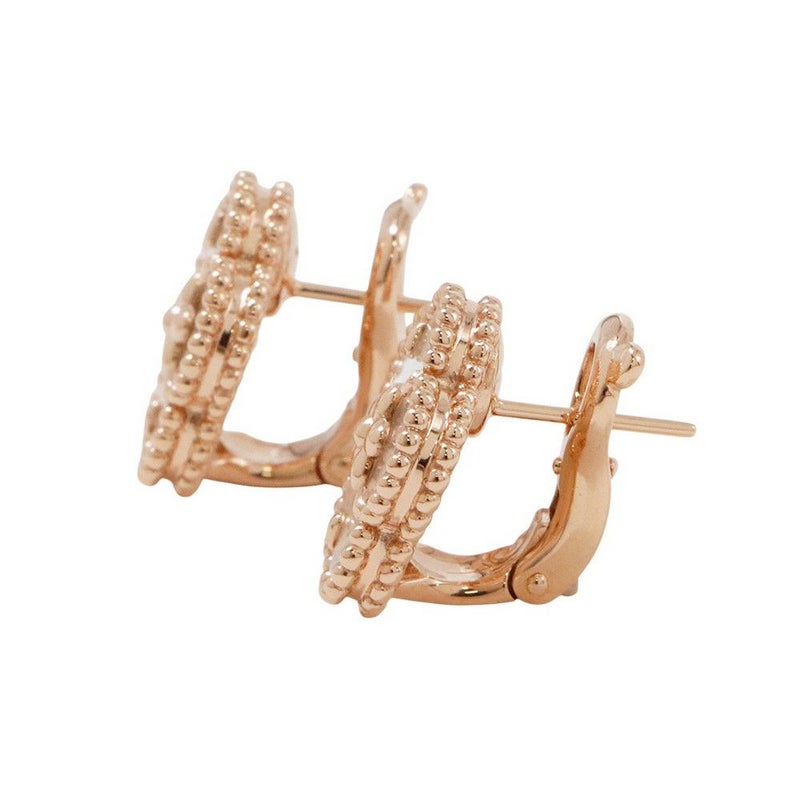 ヴァンクリーフ&アーペル ピアス ラッキー スプリング イヤリング プラムブロッサム マザーオブパール K18PG VCARP7RU00