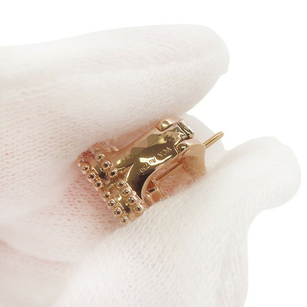 ヴァンクリーフ&アーペル ピアス ラッキー スプリング イヤリング プラムブロッサム マザーオブパール K18PG VCARP7RU00