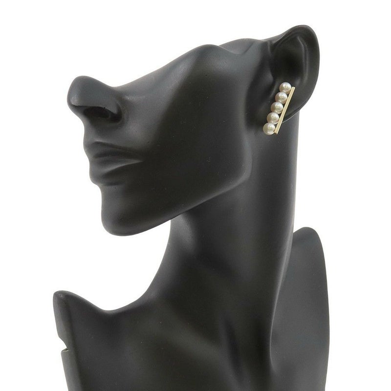 タサキ ピアス バランス プラス イヤリング あこや真珠 パール K18YGイエローゴールド E-3842-18KYG TASAKI