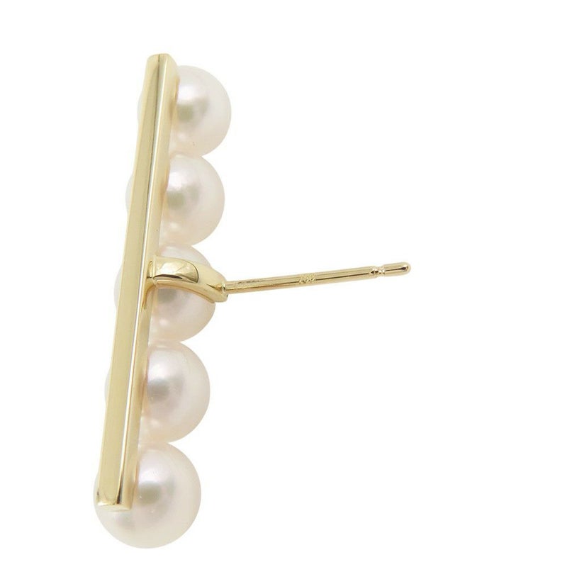 タサキ ピアス バランス プラス イヤリング あこや真珠 パール K18YGイエローゴールド E-3842-18KYG TASAKI