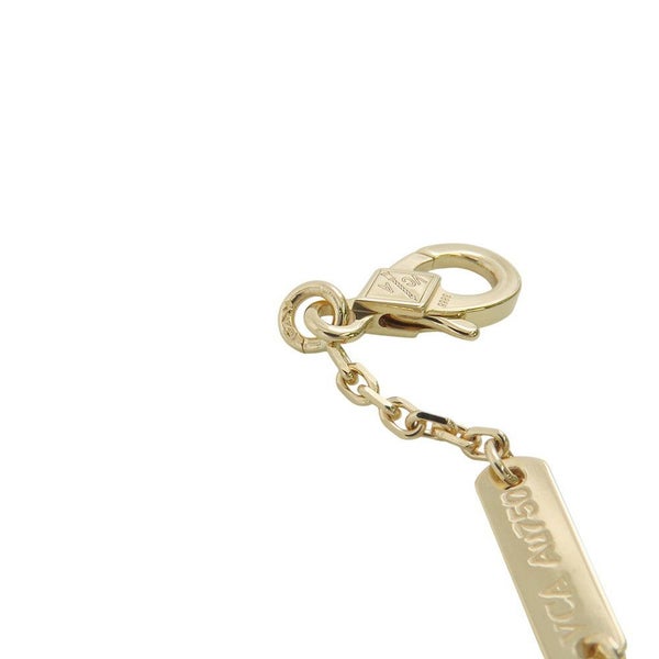 ヴァンクリーフ&アーペル ネックレス ヴィンテージ アルハンブラ ペンダント カーネリアン K18YGイエローゴールド VCARD38500