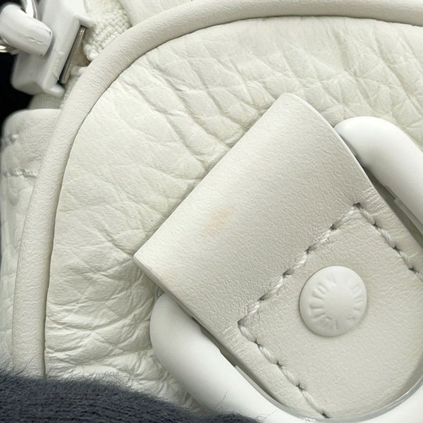 ルイヴィトン ハンドバッグ モノグラム・トリヨン キーポル・バンドリエール25 M24434 LOUIS VUITTON 白 ホワイト