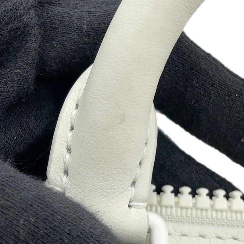 ルイヴィトン ハンドバッグ モノグラム・トリヨン キーポル・バンドリエール25 M24434 LOUIS VUITTON 白 ホワイト