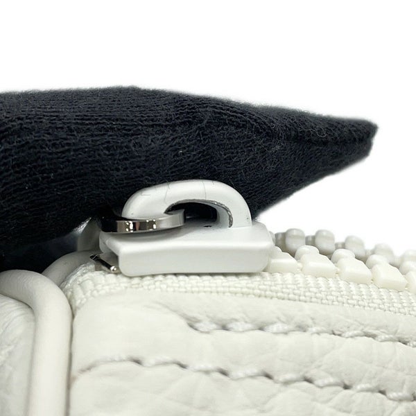 ルイヴィトン ハンドバッグ モノグラム・トリヨン キーポル・バンドリエール25 M24434 LOUIS VUITTON 白 ホワイト