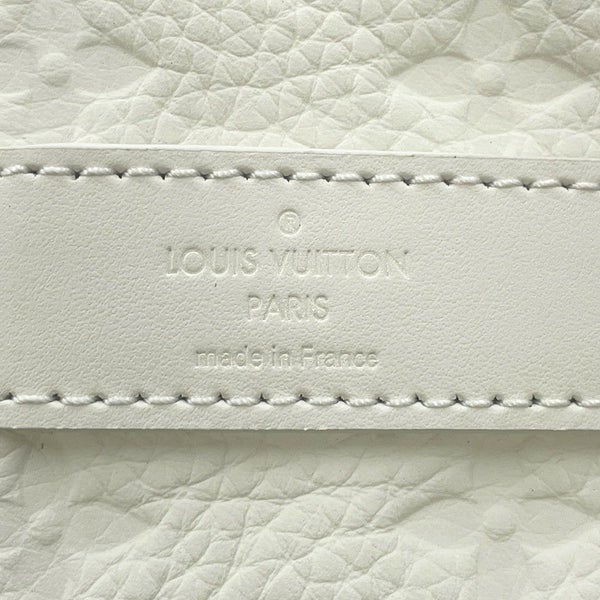ルイヴィトン ハンドバッグ モノグラム・トリヨン キーポル・バンドリエール25 M24434 LOUIS VUITTON 白 ホワイト