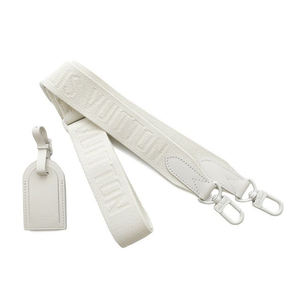 ルイヴィトン ハンドバッグ モノグラム・トリヨン キーポル・バンドリエール25 M24434 LOUIS VUITTON 白 ホワイト