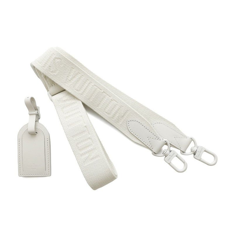 ルイヴィトン ハンドバッグ モノグラム・トリヨン キーポル・バンドリエール25 M24434 LOUIS VUITTON 白 ホワイト