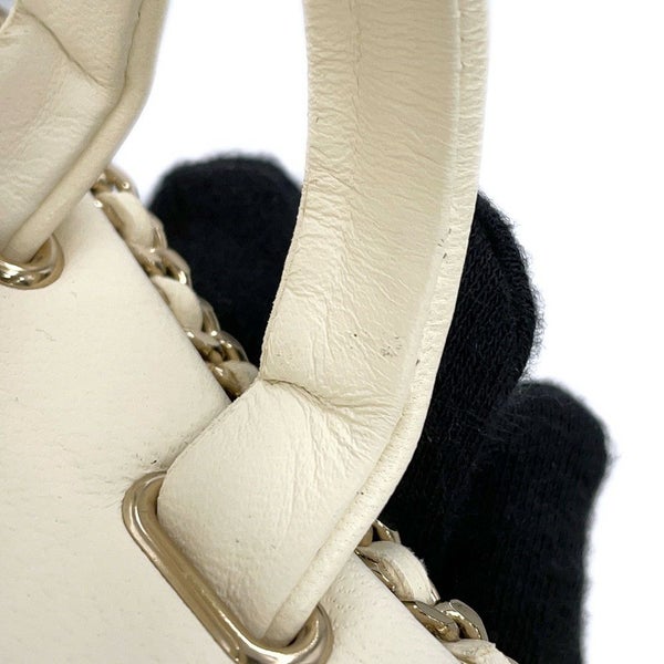 シャネル サンダル ココマーク チェーンストラップ レディースサイズ38C G35779 CHANEL 靴 白