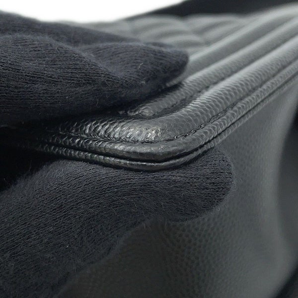 シャネル チェーンショルダーバッグ ボーイシャネル ココマーク A67086 CHANEL BOY CHANEL 黒