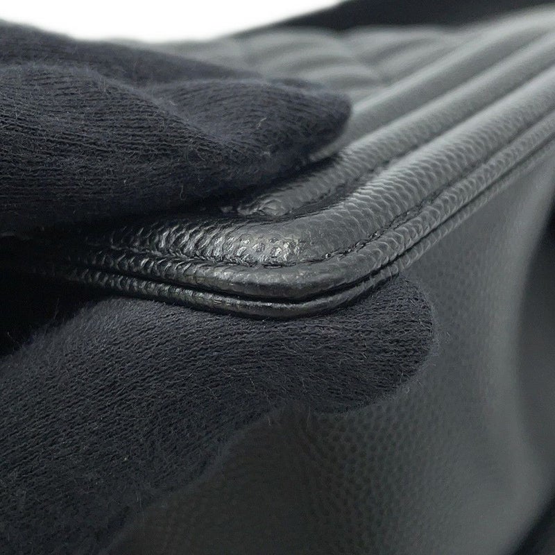 シャネル チェーンショルダーバッグ ボーイシャネル ココマーク A67086 CHANEL BOY CHANEL 黒