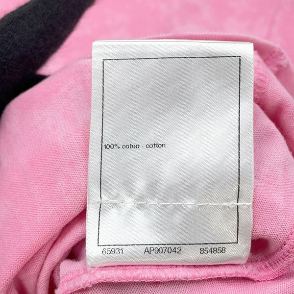 シャネル 半袖Tシャツ ツイードロゴ ココマーク レディースサイズS P74670 CHANEL アパレル