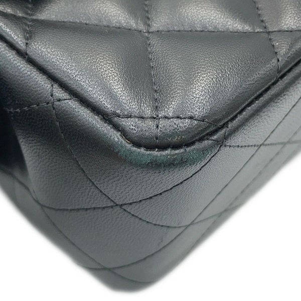 シャネル チェーンショルダーバッグ マトラッセ30 ココマーク Wフラップ ラムスキン A58600 CHANEL 黒