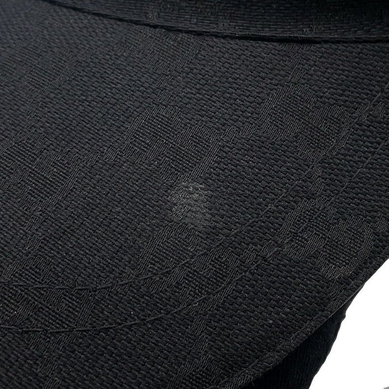 グッチ キャップ オリジナルGGキャンバス ベースボール ブラック サイズL 200035 GUCCI 帽子 黒