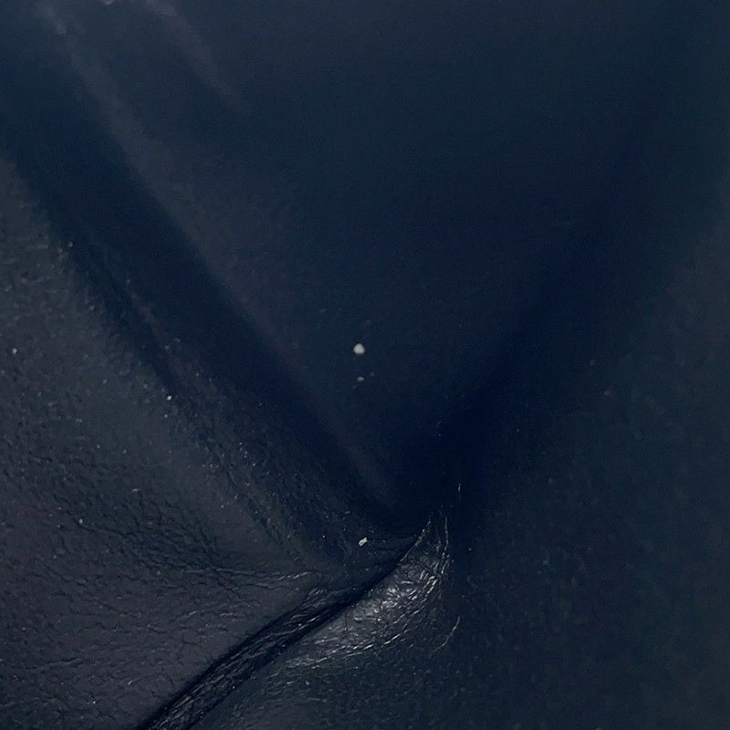 ボッテガヴェネタ 三つ折り財布 イントレチャート コンパクトウォレット レザー BOTTEGA VENETA 財布 黒