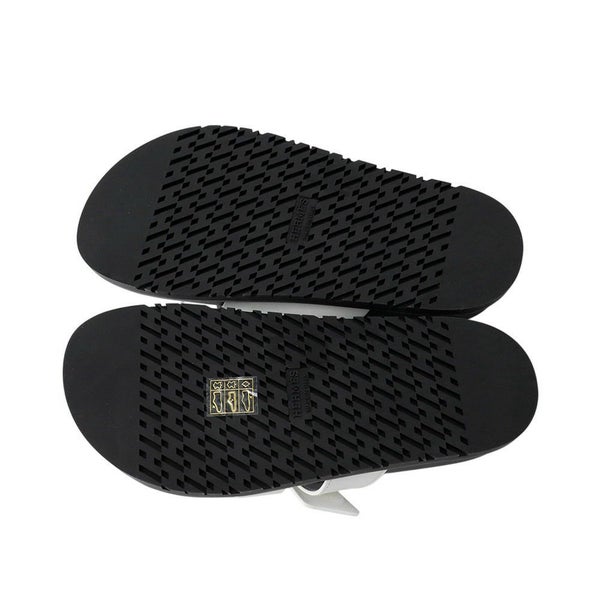 エルメス サンダル シプレ カーフレザー レディースサイズ34 HERMES 靴 黒 白