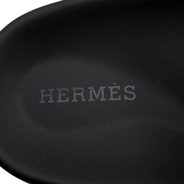 エルメス サンダル シプレ カーフレザー レディースサイズ34 HERMES 靴 黒 白