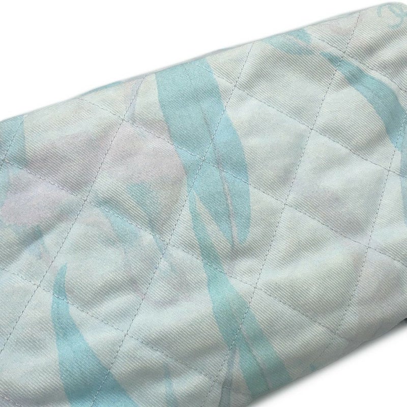 シャネル チェーンショルダーバッグ マトラッセ30 ココマーク ジャングル デニム ダブルチェーン コットン CHANEL