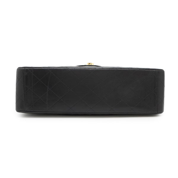シャネル チェーンショルダーバッグ デカマトラッセ34 ココマーク ラムスキン A01094 CHANEL デカマト 黒
