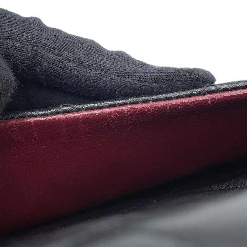 シャネル チェーンショルダーバッグ デカマトラッセ34 ココマーク ラムスキン A01094 CHANEL デカマト 黒