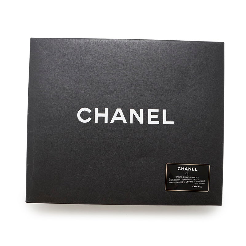 シャネル チェーンショルダーバッグ デカマトラッセ34 ココマーク ラムスキン A01094 CHANEL デカマト 黒