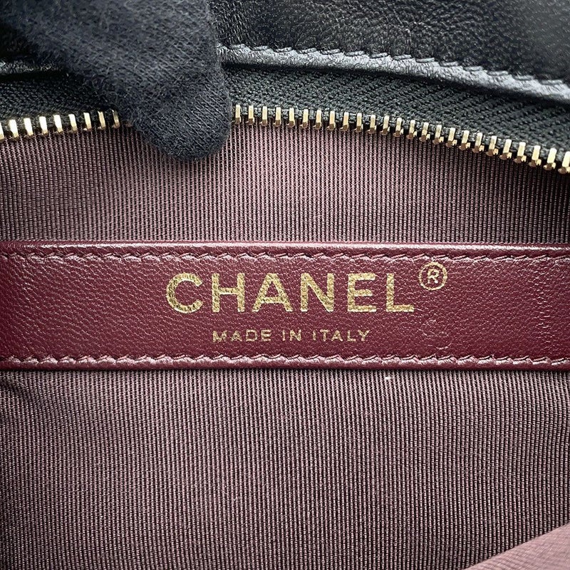 シャネル チェーンショルダーバッグ ココマーク ラムスキン AS1622 CHANEL 黒 セール品