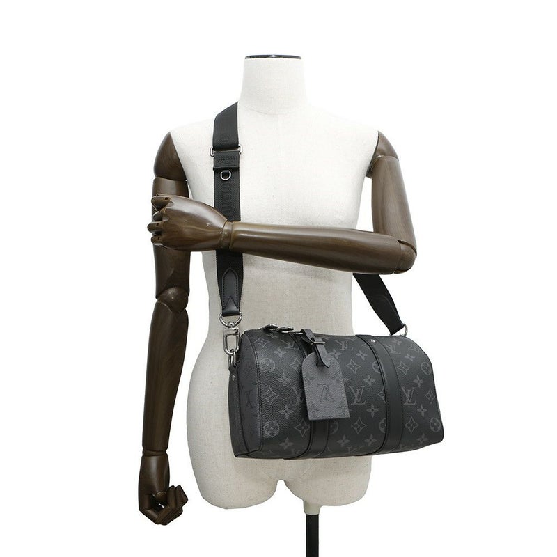 ルイヴィトン ショルダーバッグ モノグラム・エクリプス リバース シティ・キーポル M45936 ブラック 黒