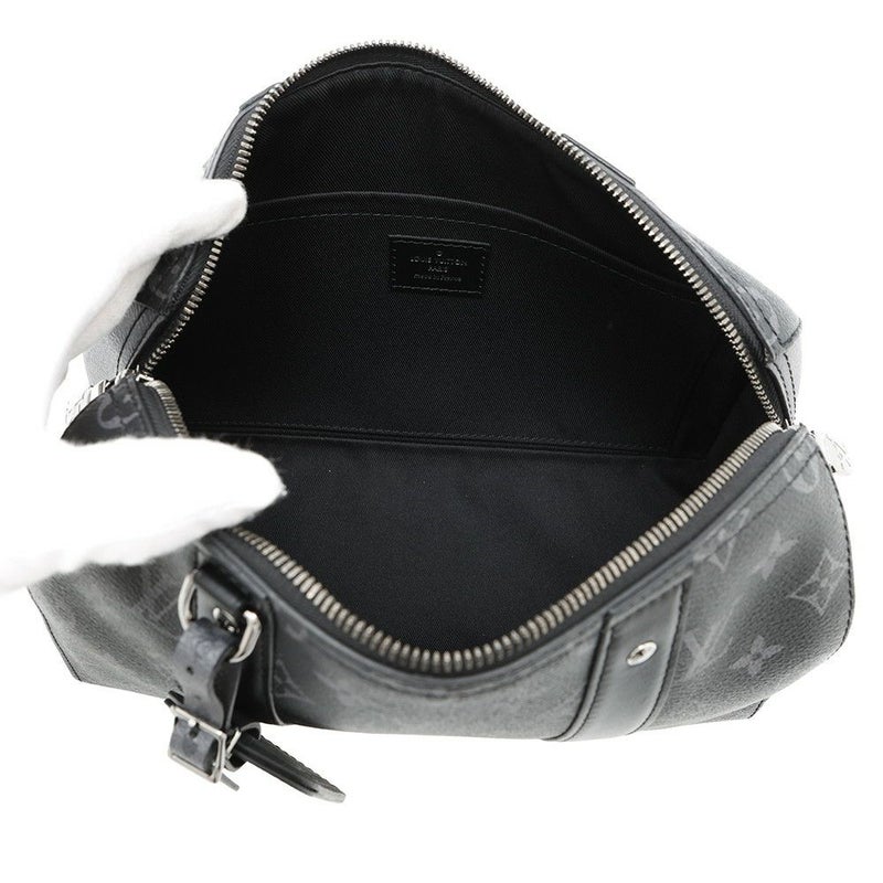 ルイヴィトン ショルダーバッグ モノグラム・エクリプス リバース シティ・キーポル M45936 ブラック 黒