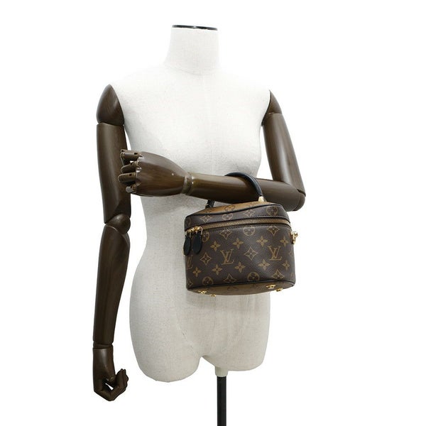 ルイヴィトン ハンドバッグ モノグラム・リバース ヴァニティ NV PM M45165 ニコラ・ジェスキエール 黒 ブラック