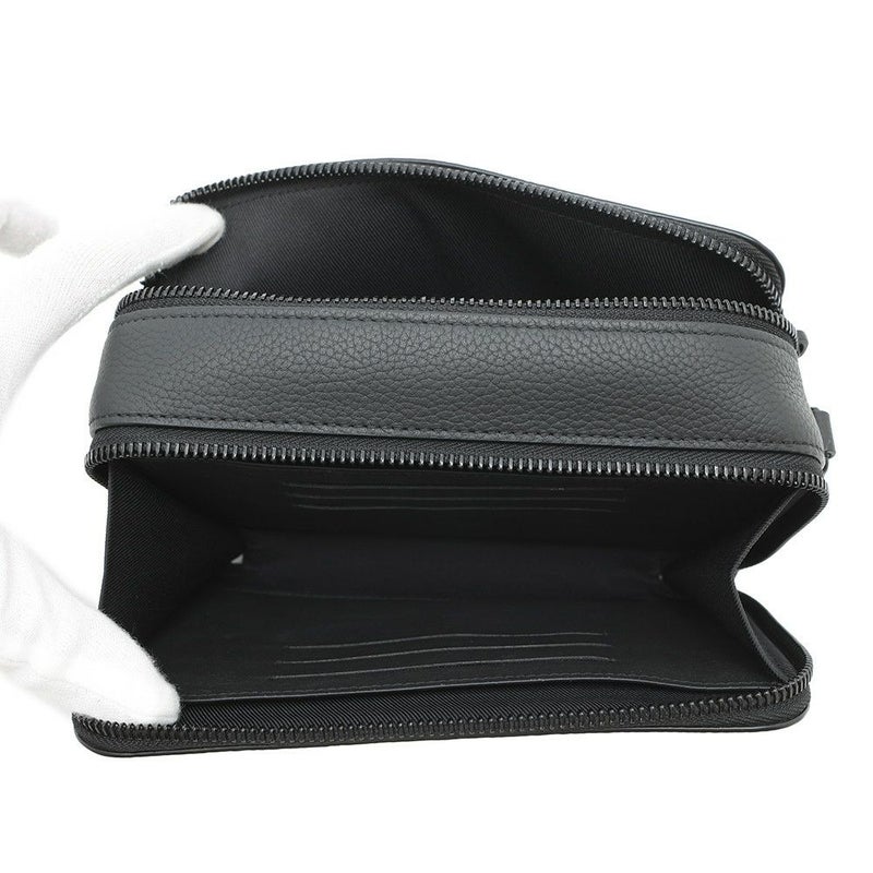 ルイヴィトン ショルダーバッグ グレインカーフレザー アルファ・ウェアラブル ウォレット M59161 LOUIS VUITTON 黒 ブラック