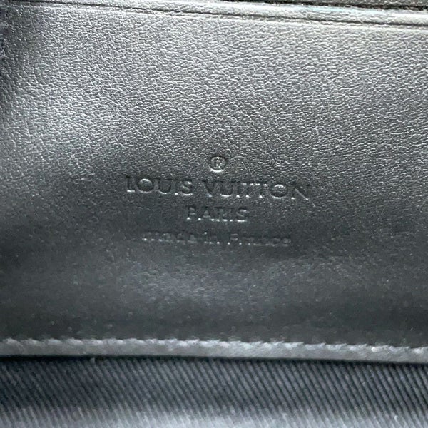 ルイヴィトン ショルダーバッグ グレインカーフレザー アルファ・ウェアラブル ウォレット M59161 LOUIS VUITTON 黒 ブラック