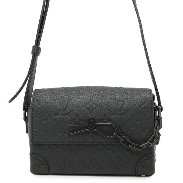 ルイヴィトン 長財布 モノグラム・トリヨン スティーマー・ウェアラブル ウォレット M81746 ショルダーバッグ 黒 ブラック