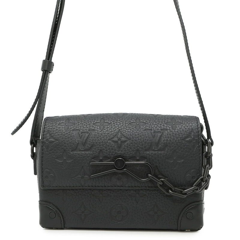 ルイヴィトン 長財布 モノグラム・トリヨン スティーマー・ウェアラブル ウォレット M81746 ショルダーバッグ 黒 ブラック