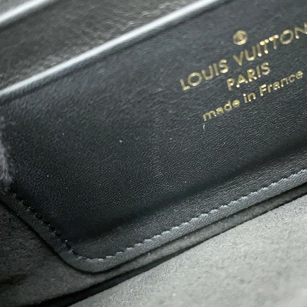 ルイヴィトン チェーンウォレット ニューウェーブ ポシェット・チェーン M63929 LOUIS VUITTON 長財布 ブラック 黒