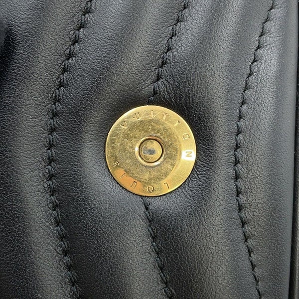 ルイヴィトン チェーンウォレット ニューウェーブ ポシェット・チェーン M63929 LOUIS VUITTON 長財布 ブラック 黒