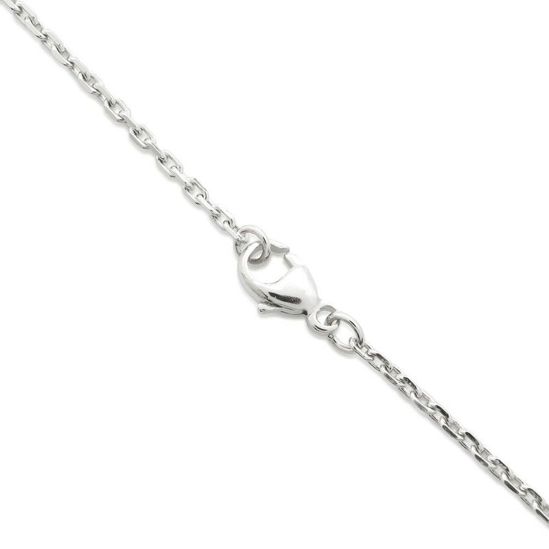 エルメス ネックレス ミニ・ポップアッシュ ホワイト/シルバー金具 HERMES アクセサリー ポップH