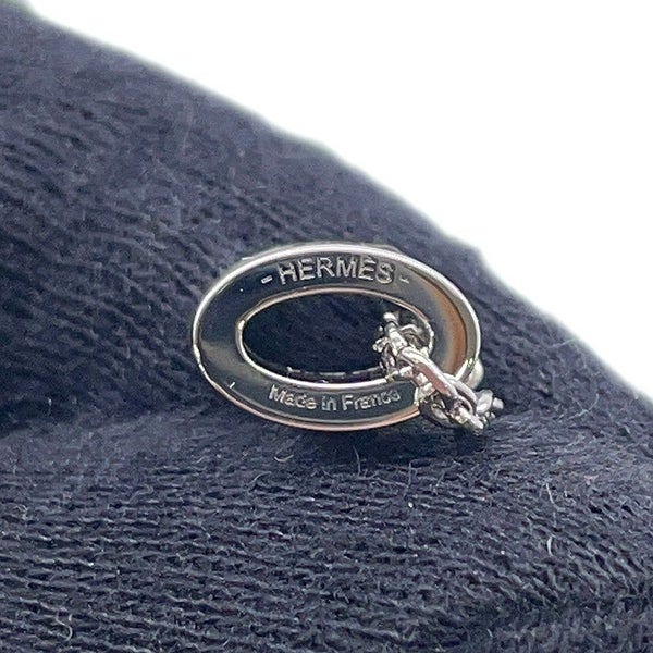 エルメス ネックレス ミニ・ポップアッシュ ホワイト/シルバー金具 HERMES アクセサリー ポップH
