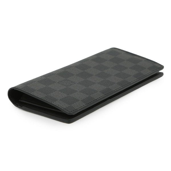ルイヴィトン 長財布 ダミエ・グラフィット ポルトフォイユ・ブラザ N62665 LOUIS VUITTON ヴィトン 財布 メンズ 黒