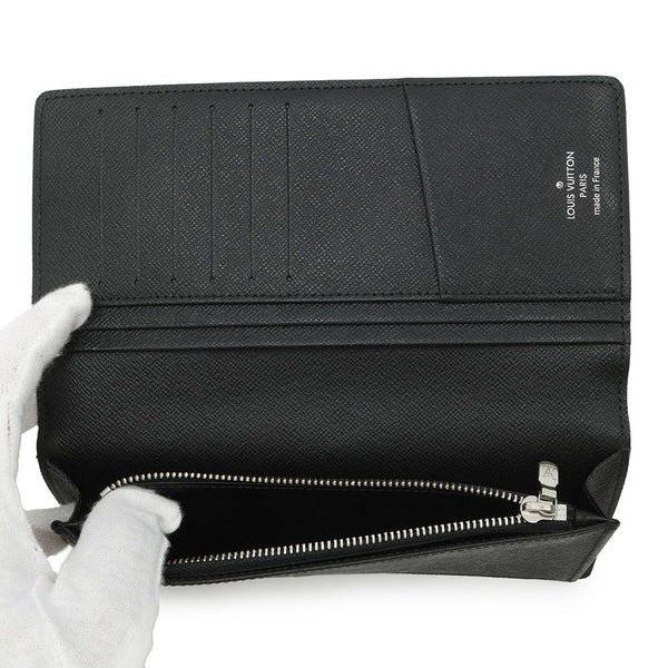 ルイヴィトン 長財布 ダミエ・グラフィット ポルトフォイユ・ブラザ N62665 LOUIS VUITTON ヴィトン 財布 メンズ 黒