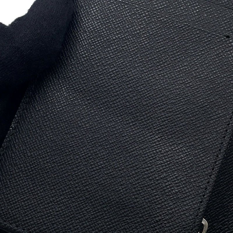 ルイヴィトン 長財布 ダミエ・グラフィット ポルトフォイユ・ブラザ N62665 LOUIS VUITTON ヴィトン 財布 メンズ 黒