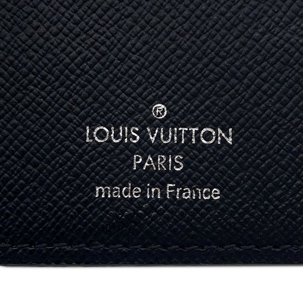 ルイヴィトン 長財布 ダミエ・グラフィット ポルトフォイユ・ブラザ N62665 LOUIS VUITTON ヴィトン 財布 メンズ 黒