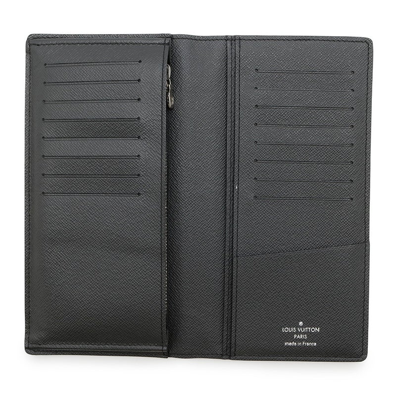 ルイヴィトン 長財布 タイガ ポルトフォイユ・ブラザ M30501 LOUIS VUITTON ヴィトン 財布 黒 メンズ